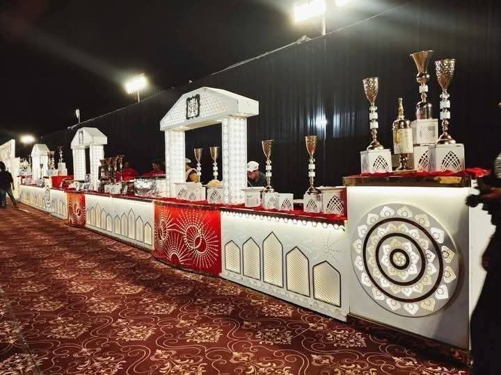 Designer Chafing Dish Counter