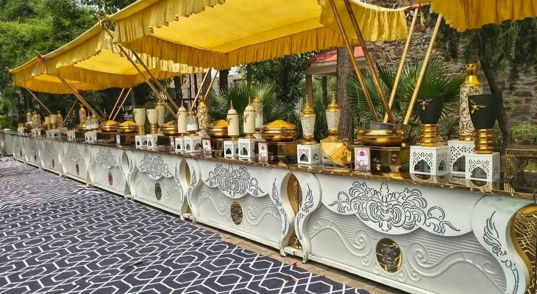 Designer Chafing Dish Counter